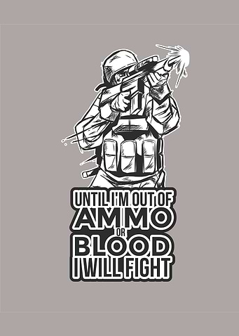 Soldier out of ammo