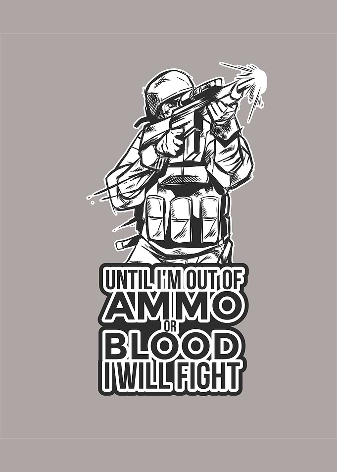 Soldier out of ammo