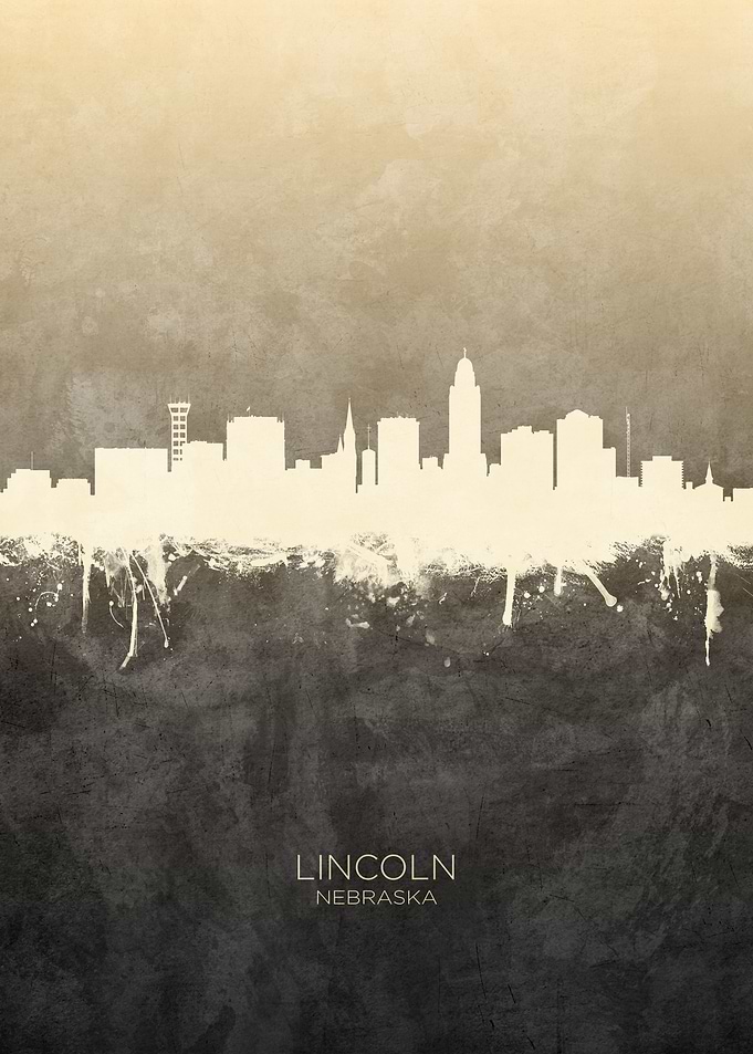 Lincoln Nebraska Skyline