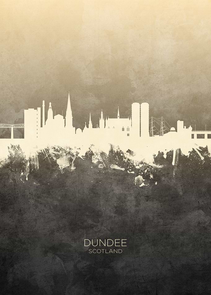 Dundee Scotland Skyline