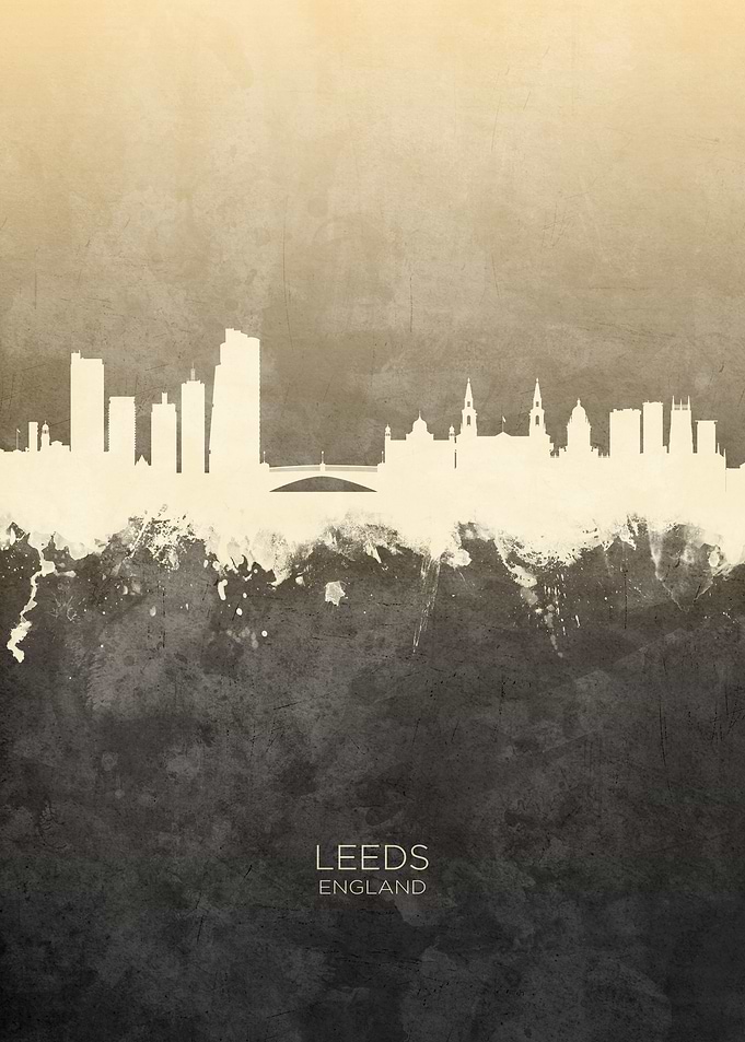 Leeds England Skyline