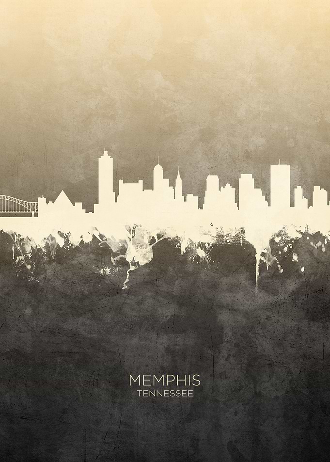 Memphis Tennessee Skyline