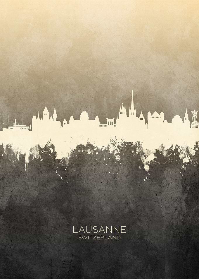 Lausanne Skyline
