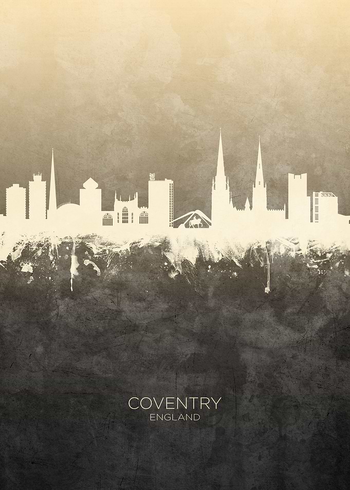Coventry England Skyline