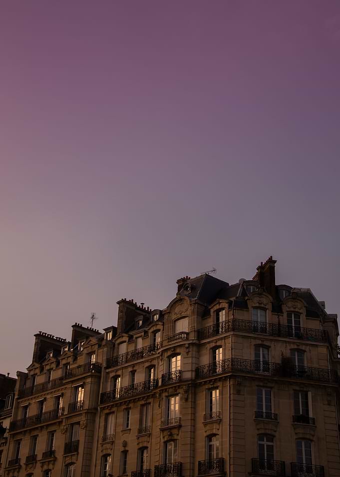 Parisian Sky Sunset