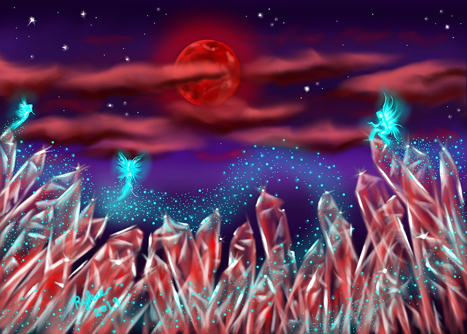 Blood Moon Fairy Lights