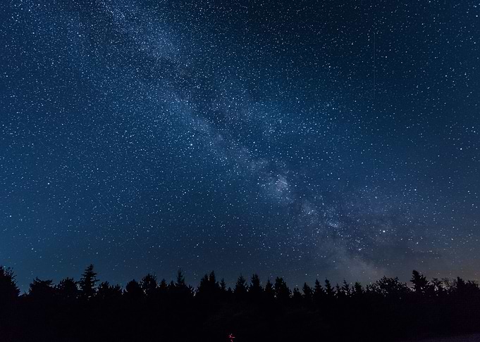 Milky way in Germany