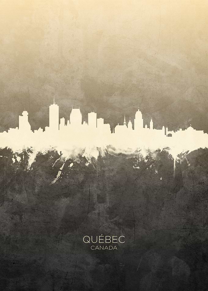 Quebec Canada Skyline