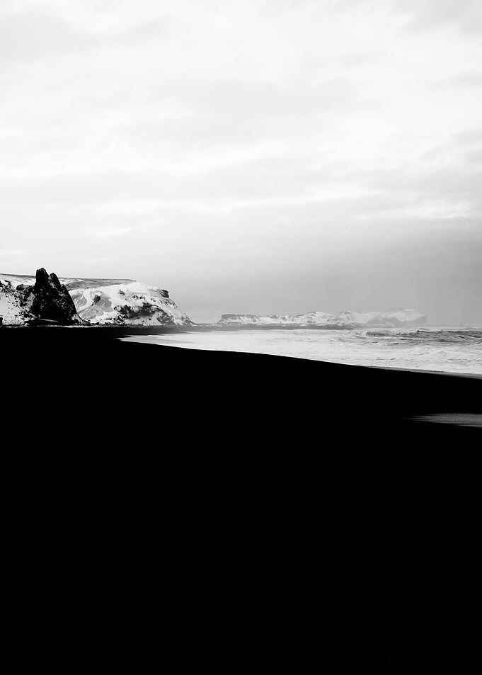 Vik Beach in Iceland