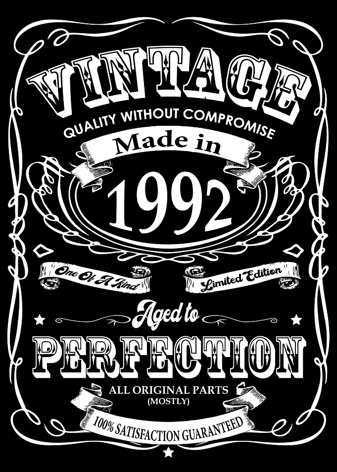 Made in 1992 Birthday