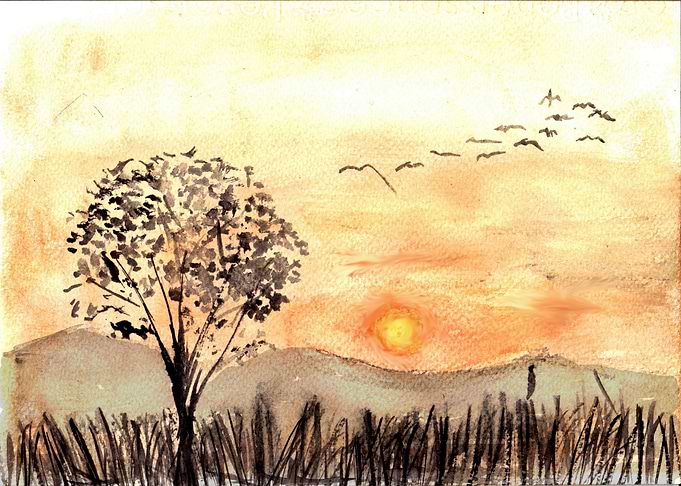 dawn sky