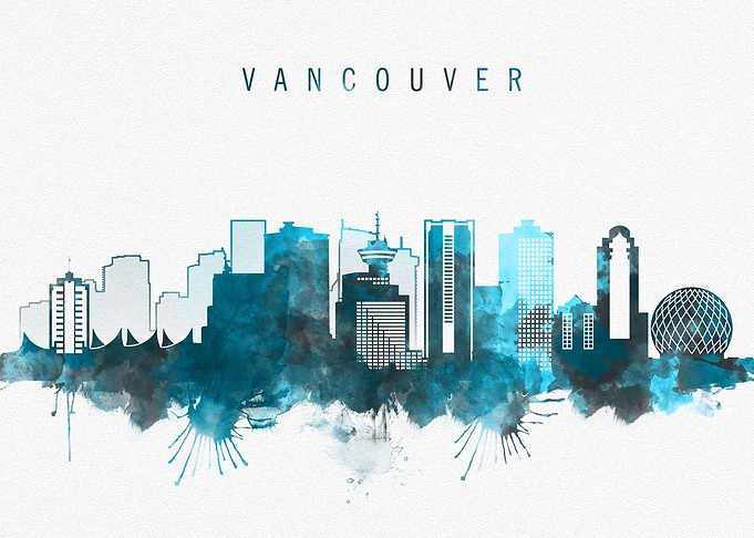 Vancouver Canada Skyline
