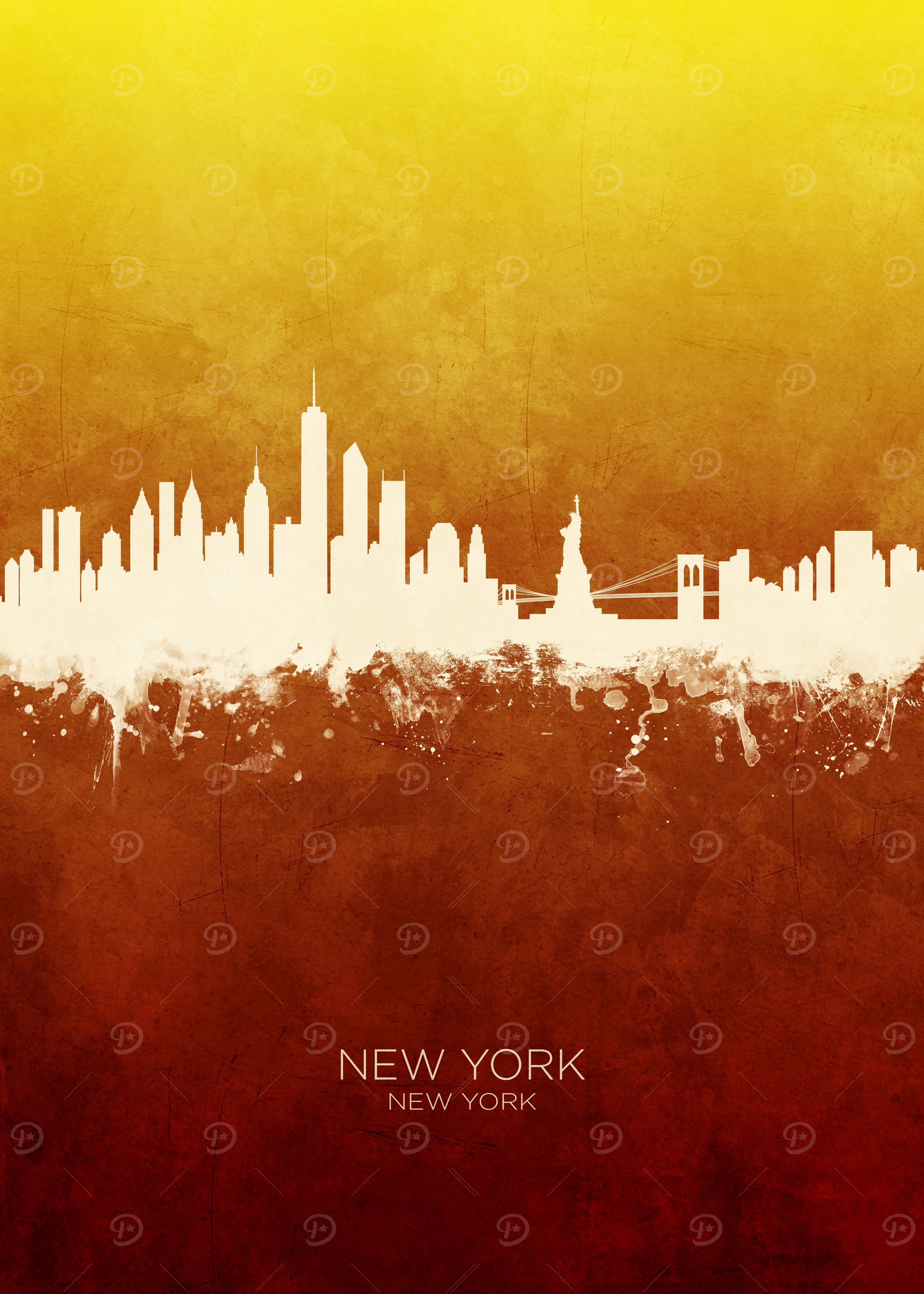 New York NYC Skyline
