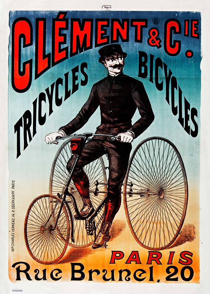 FRANCE PARIS BICYCLE RETRO