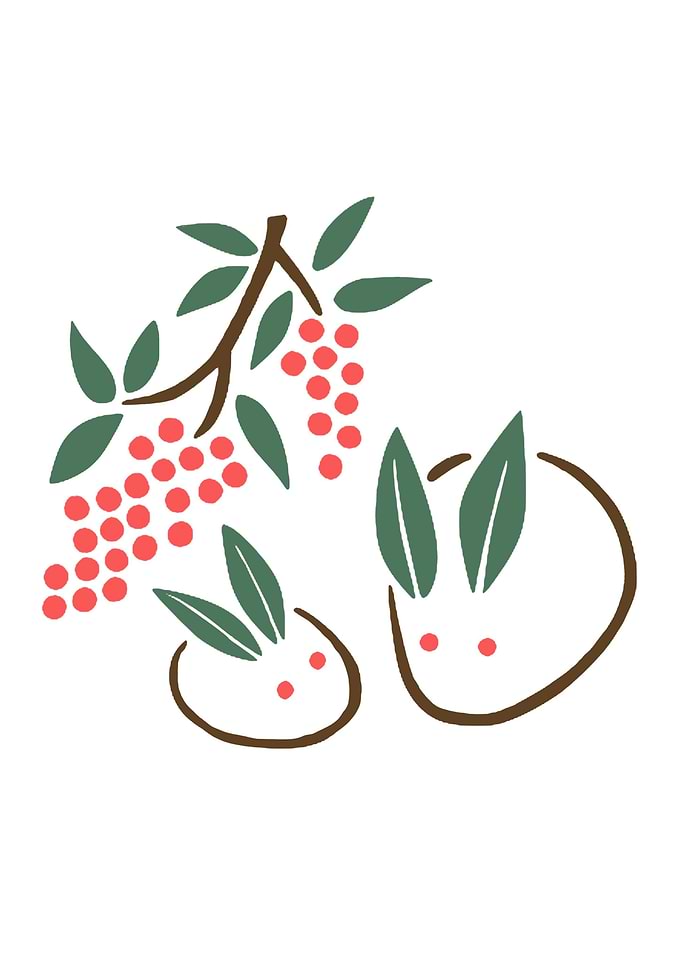 Usagi Snow Rabbit Couple