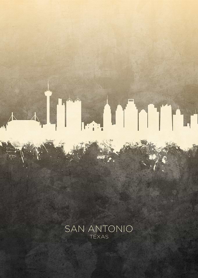 San Antonio Texas Skyline