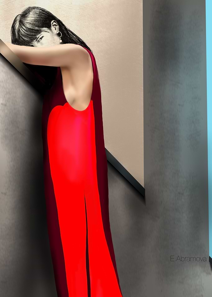 Lady in RED