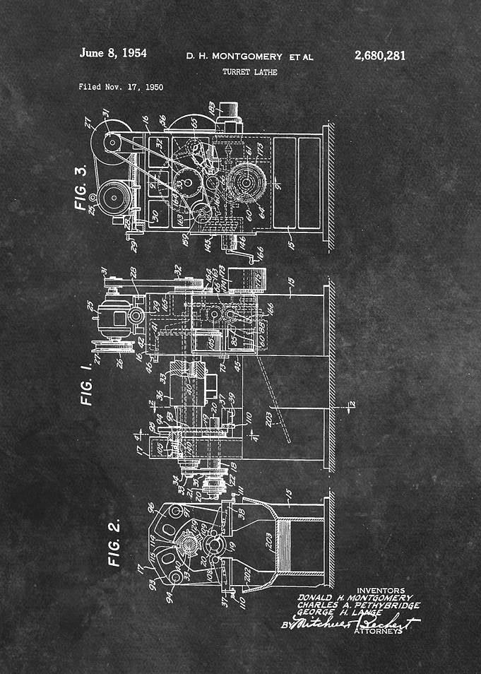 Montgomery Turret Lathe