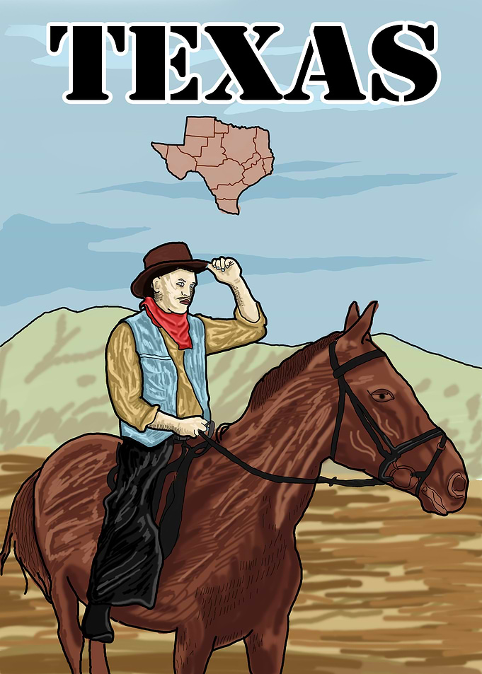 Cowboy texas
