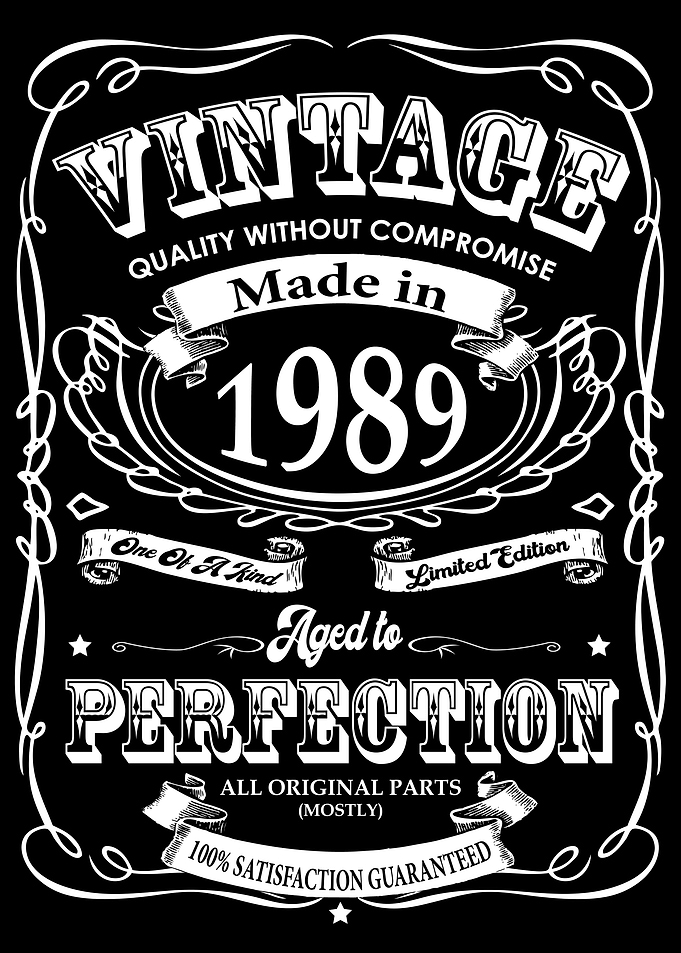 Made in 1989 Birthday