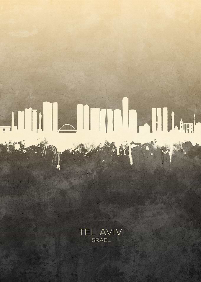 Tel Aviv Israel Skyline
