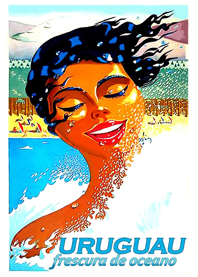 Bathing in Uruguay