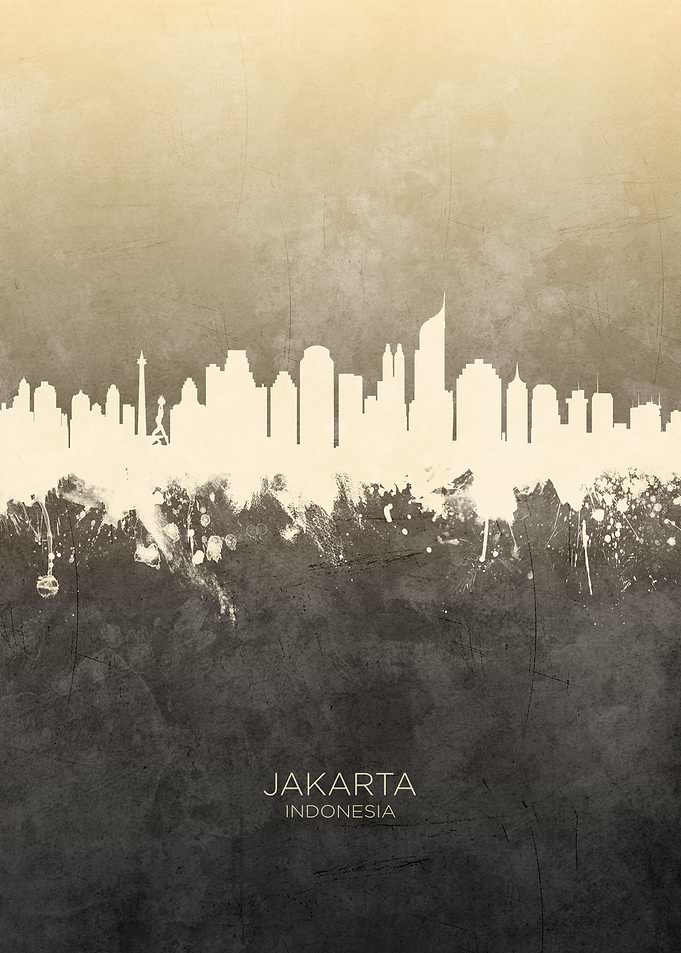 Jakarta Indonesia Skyline