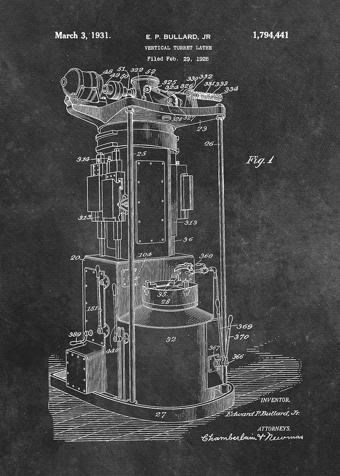 Bullard Vertical Turret La