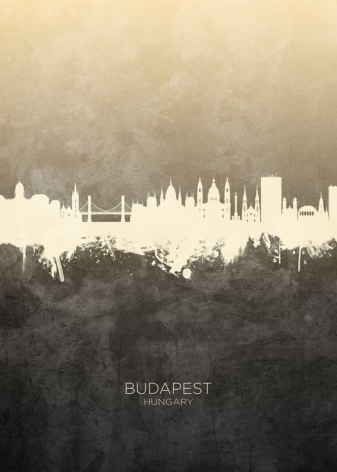 Budapest Hungary Skyline