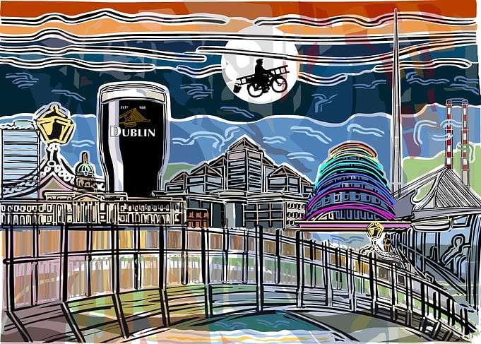 Dublin Cityscape
