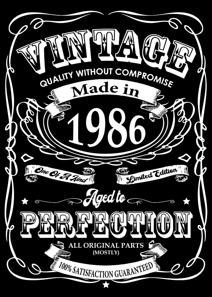 Made in 1986 Birthday