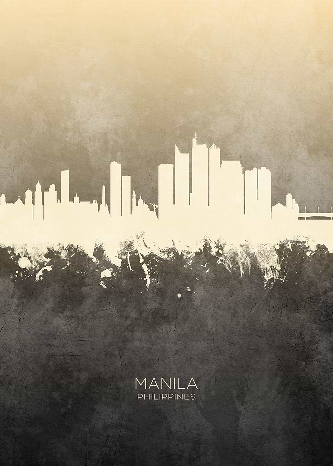 Manila Philippines Skyline