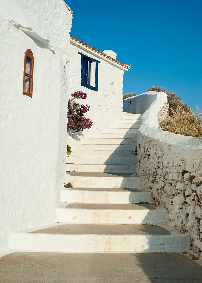 White and blue
