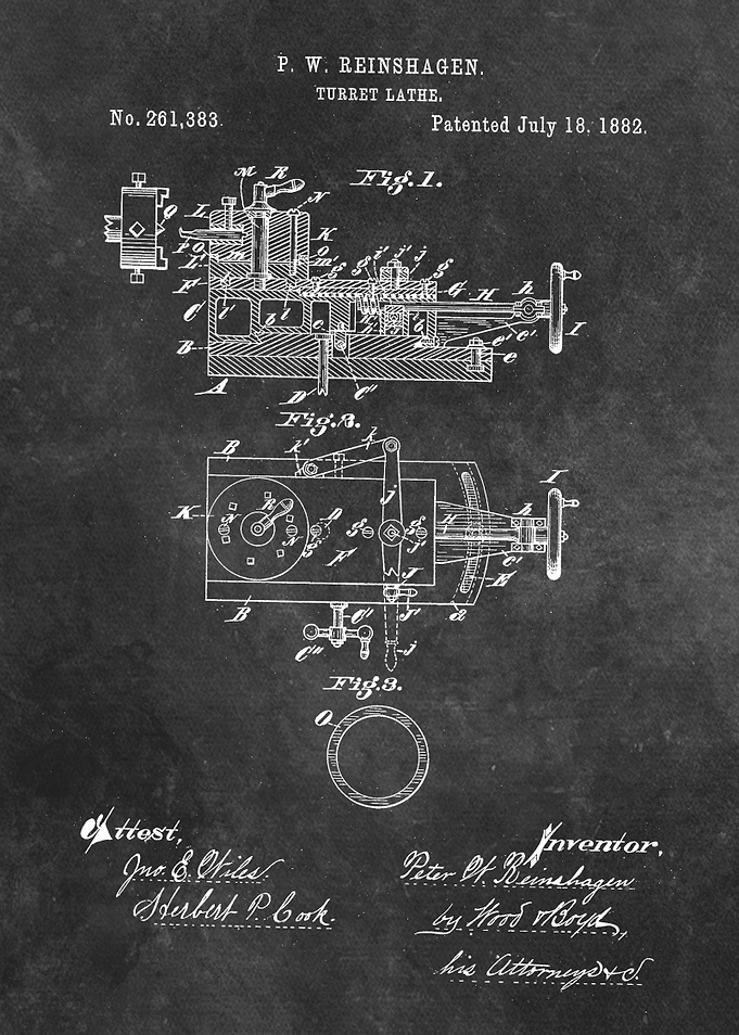Reinshagen Turret Lathe
