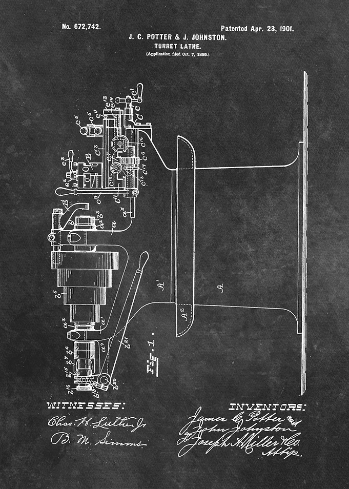 Potter Johnston Turret Lat