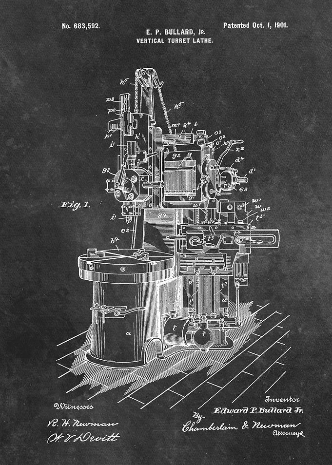 Bullard Vertical Turret La