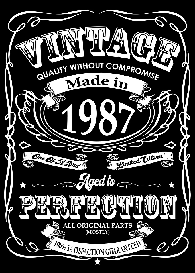 Made in 1987 Birthday