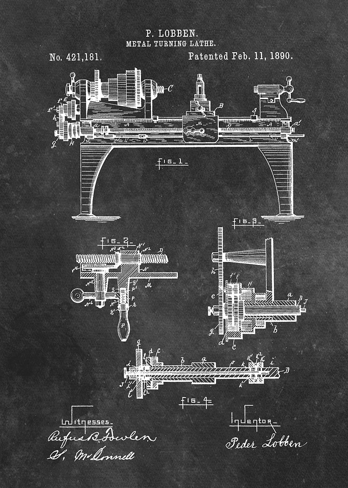Lobben Metal Turning lathe