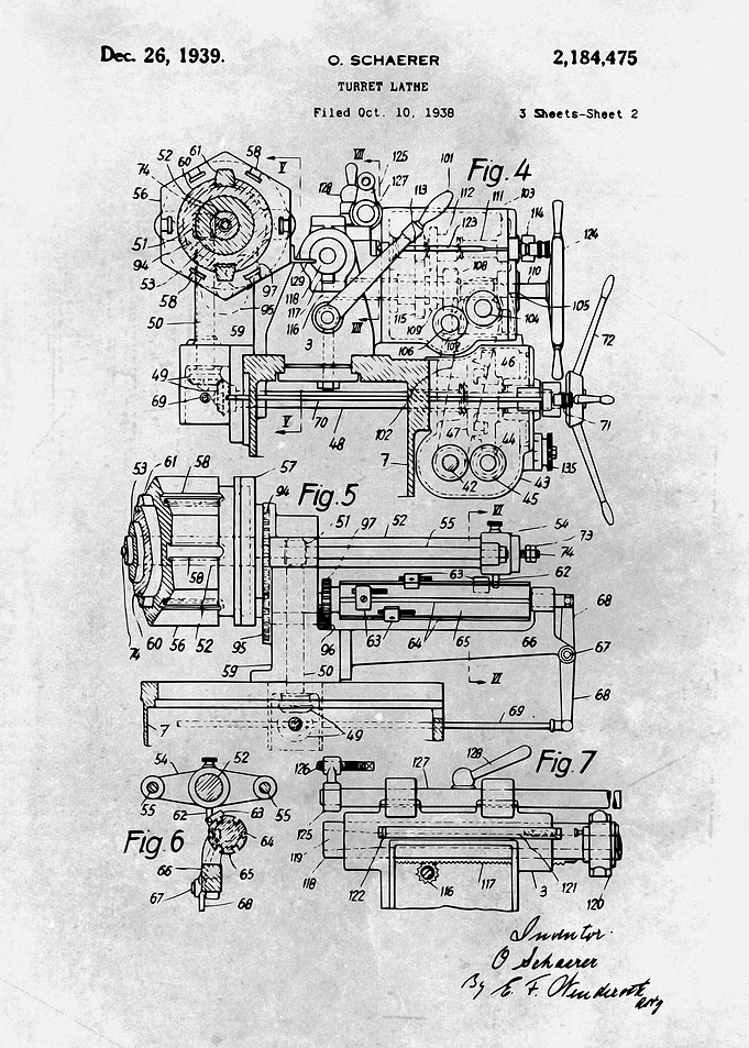 No515 Turret Lathe