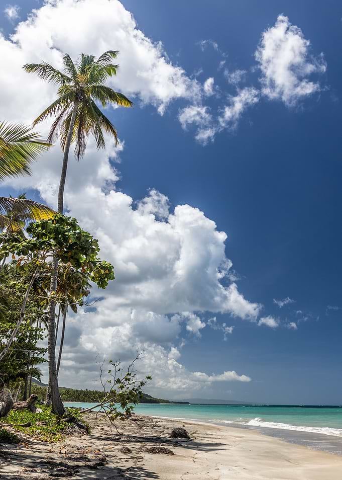 lonely beach view