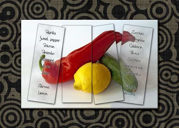 Pepper Corguette and Lemon