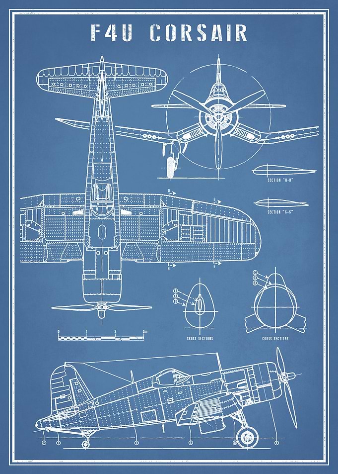 F4U Corsair Fighter Plane