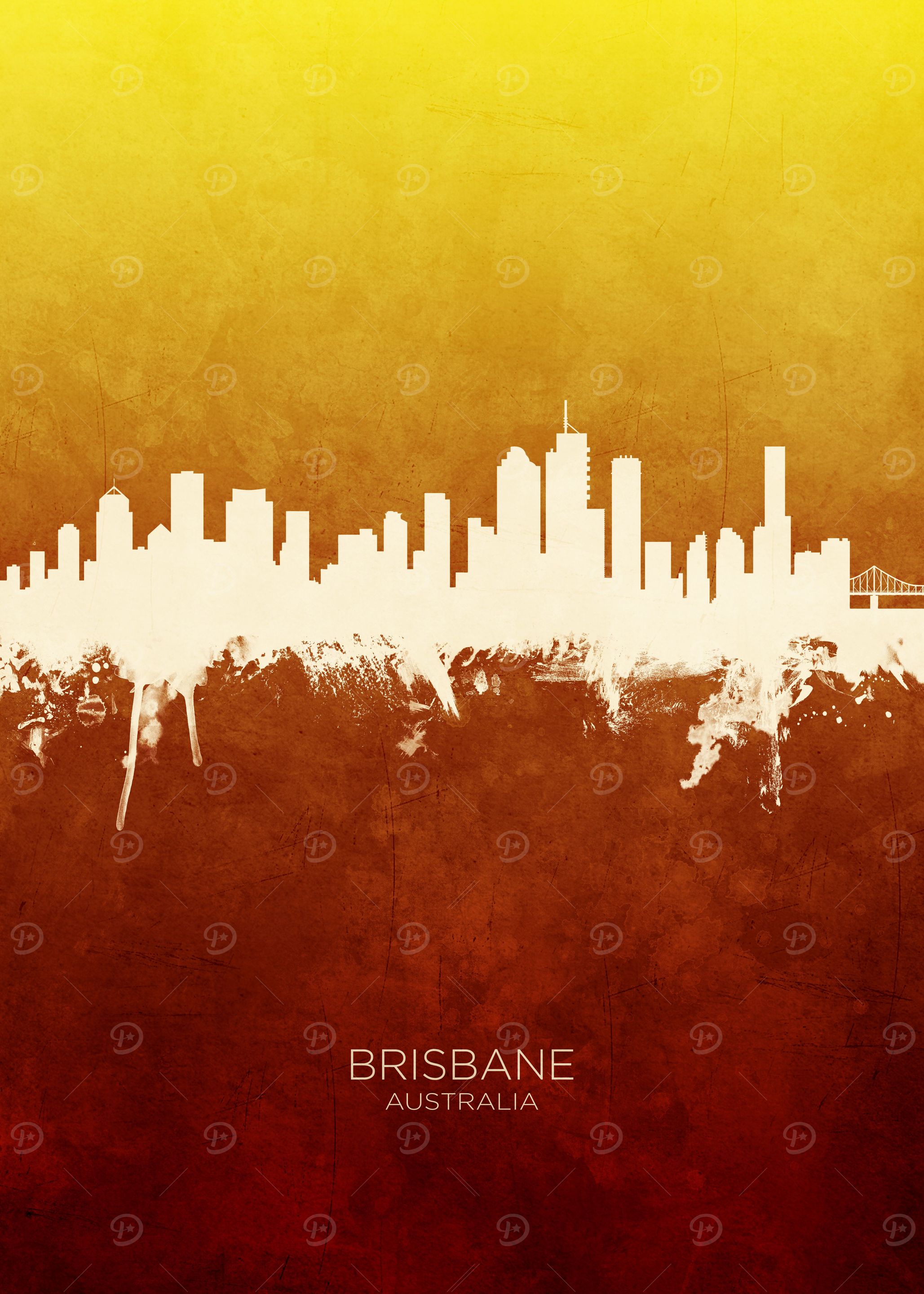 Brisbane Australia Skyline