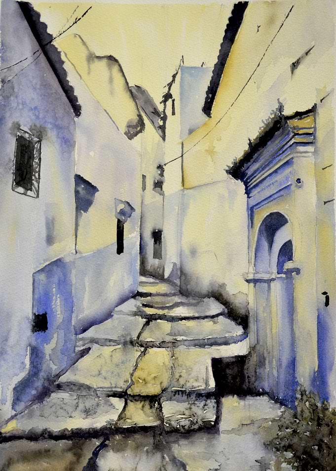Blue city