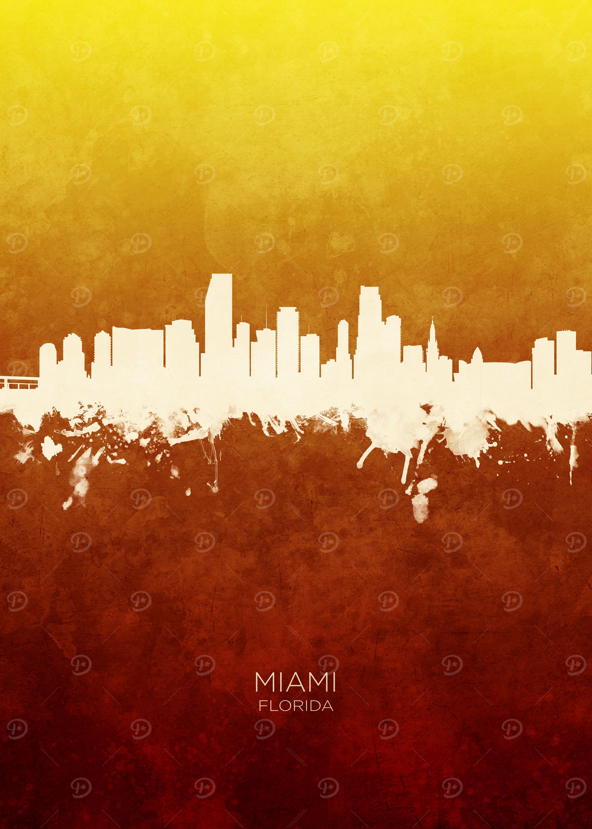 Miami Florida Skyline