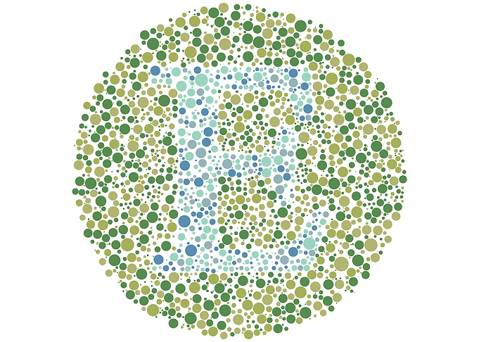 E Eye Test Letter Circle