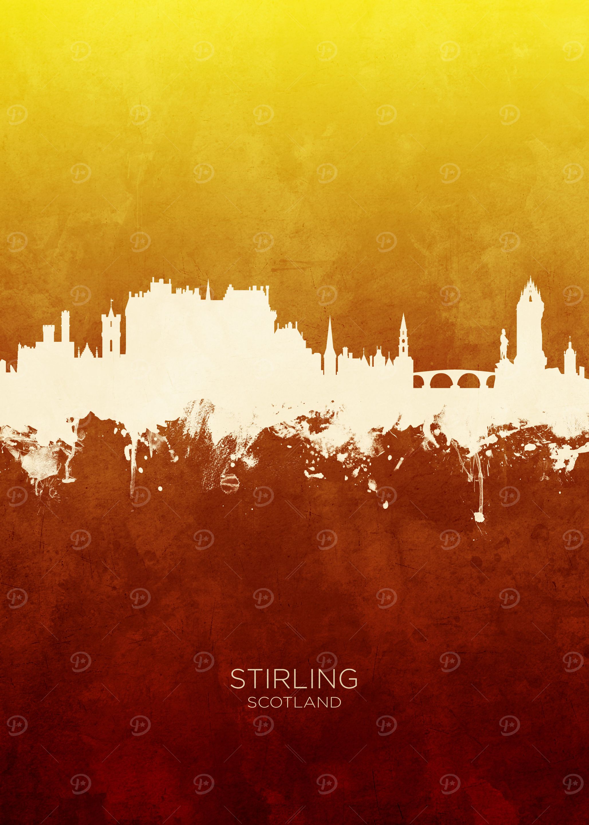 Stirling Scotland Skyline