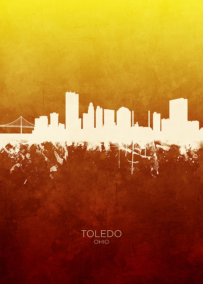 Toledo Ohio Skyline