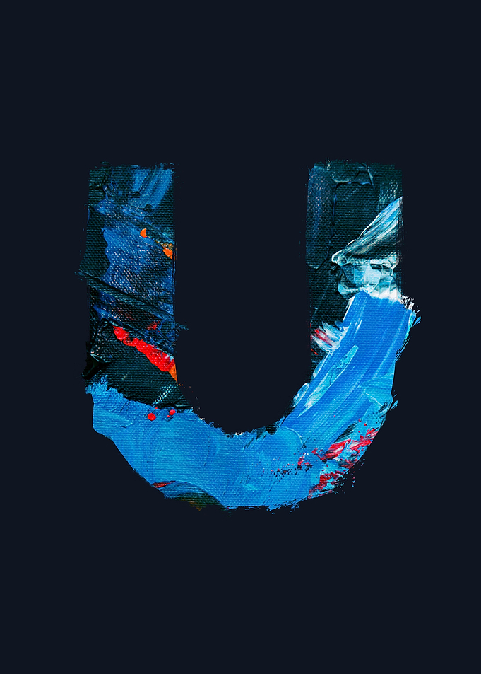 Letter U