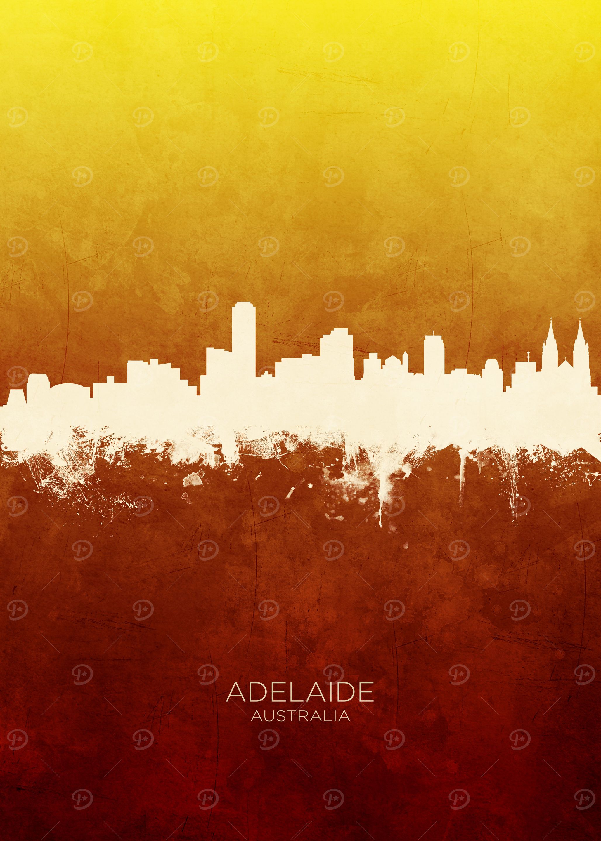 Adelaide Australia Skylin
